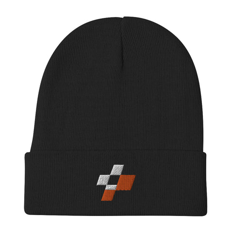 LYFE Motorsport White Icon Logo Beanie