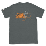 SYDNEY GT-R Short-Sleeve Unisex T-Shirt (Back Print)